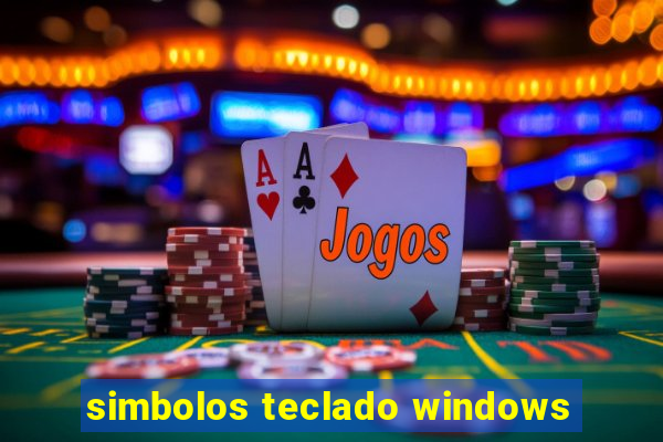 simbolos teclado windows