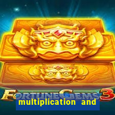 multiplication and division bingo