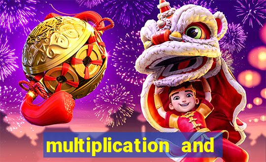 multiplication and division bingo