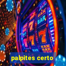 palpites certo