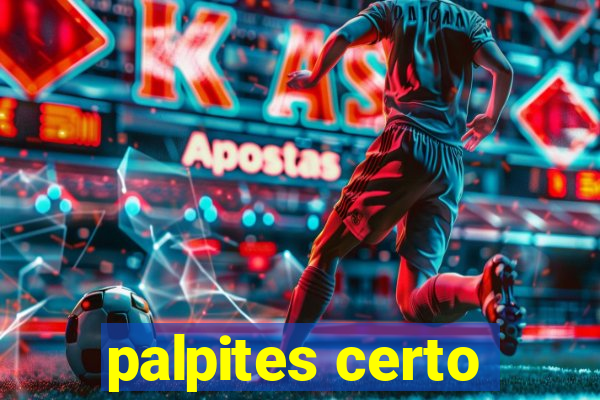 palpites certo