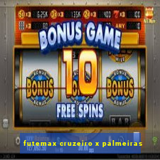 futemax cruzeiro x palmeiras