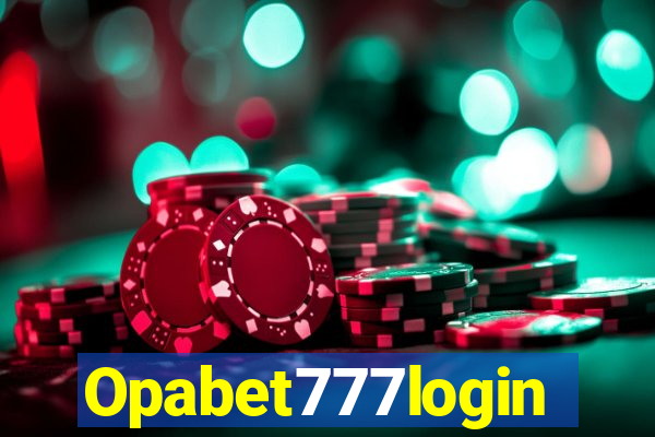 Opabet777login