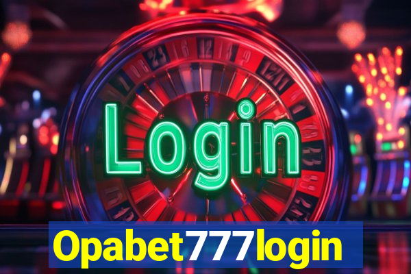 Opabet777login