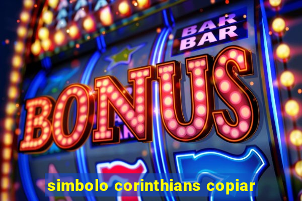 simbolo corinthians copiar