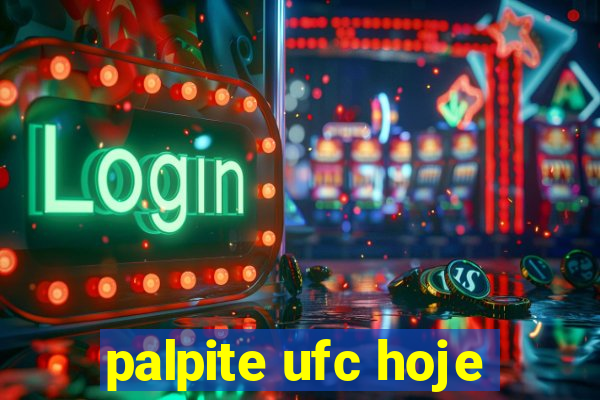 palpite ufc hoje