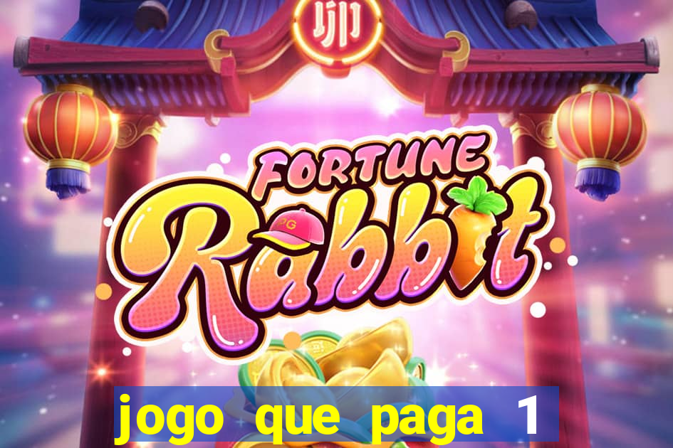 jogo que paga 1 real no pix