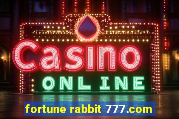 fortune rabbit 777.com