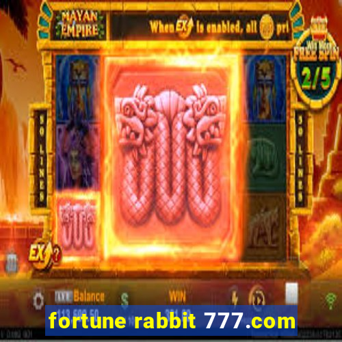 fortune rabbit 777.com