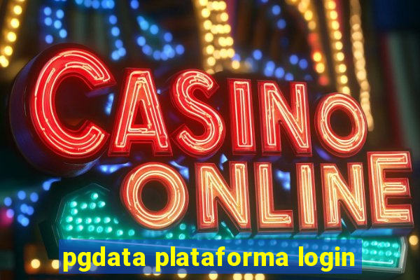 pgdata plataforma login