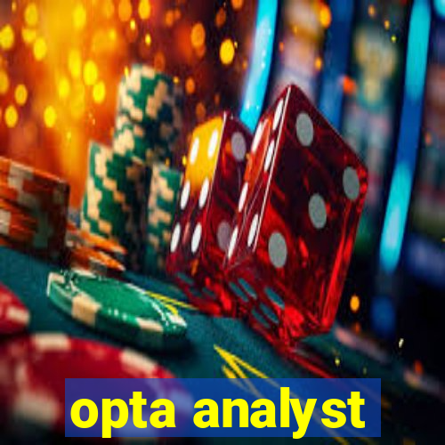 opta analyst