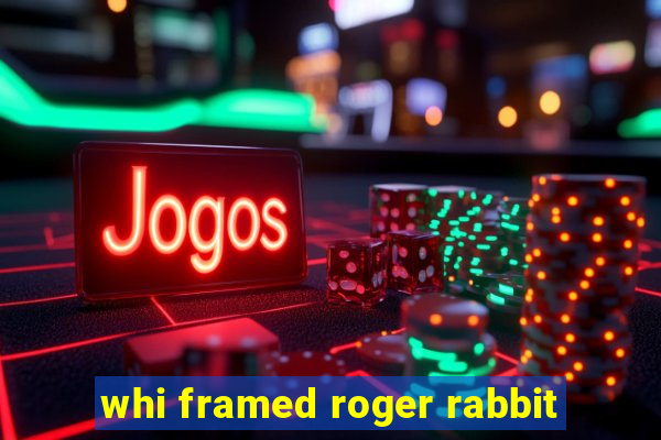 whi framed roger rabbit