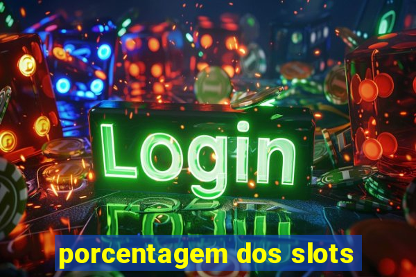 porcentagem dos slots