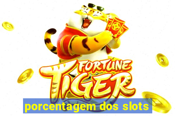 porcentagem dos slots