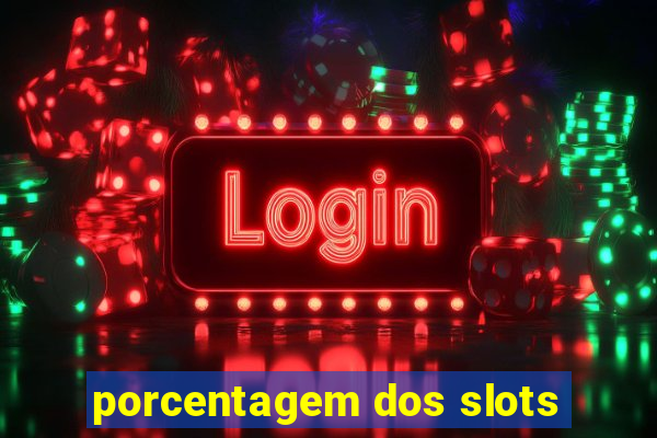 porcentagem dos slots