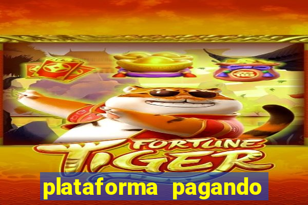 plataforma pagando no cadastro slots