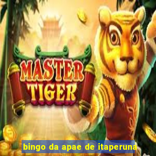 bingo da apae de itaperuna