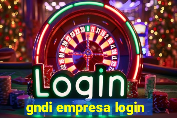 gndi empresa login