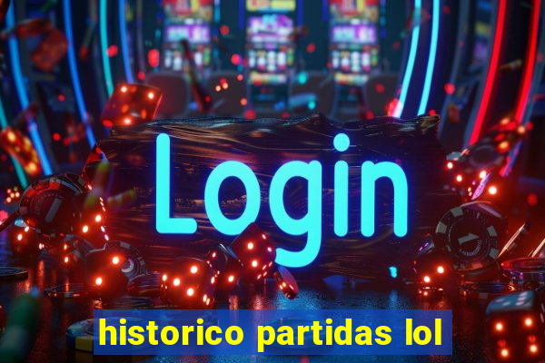 historico partidas lol