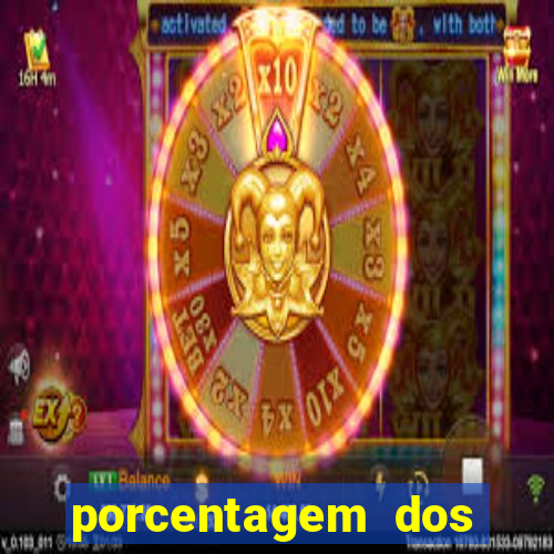 porcentagem dos jogos slots que pagam