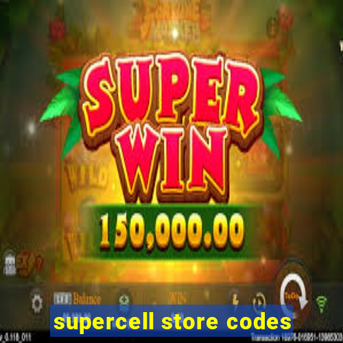 supercell store codes