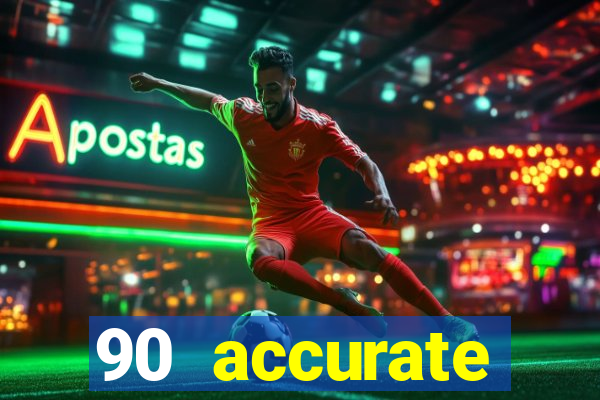 90 accurate football predictions