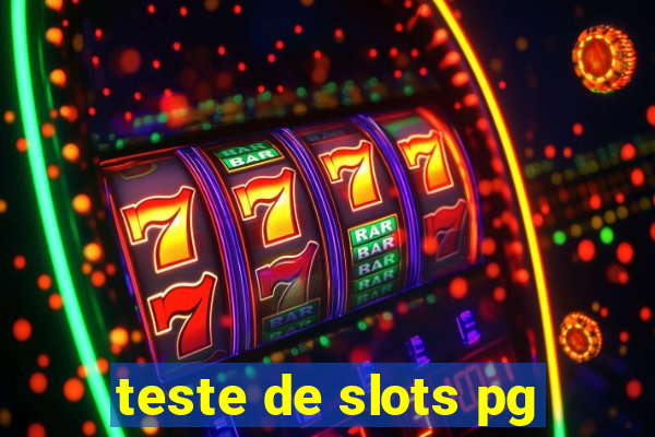 teste de slots pg