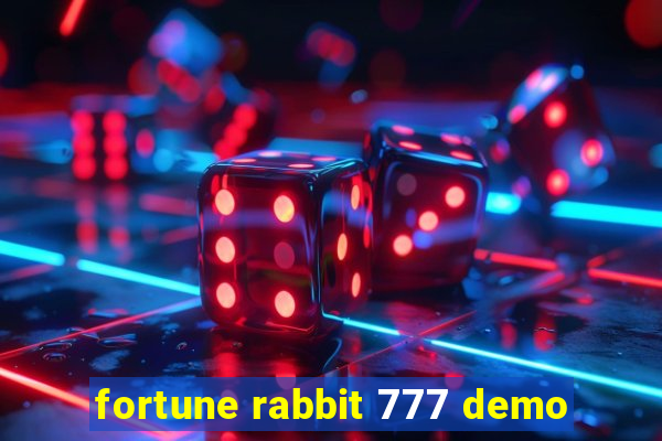 fortune rabbit 777 demo