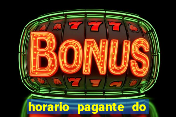 horario pagante do coelho fortune