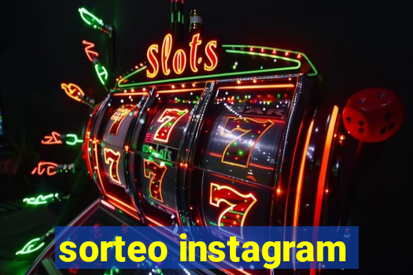 sorteo instagram