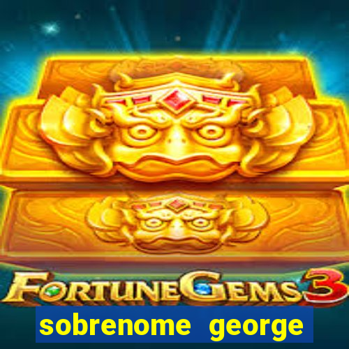 sobrenome george stardew valley