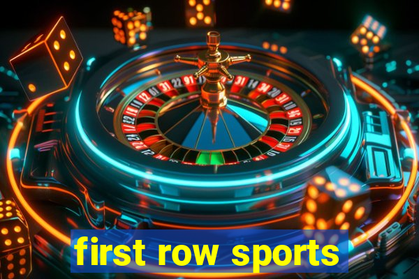 first row sports