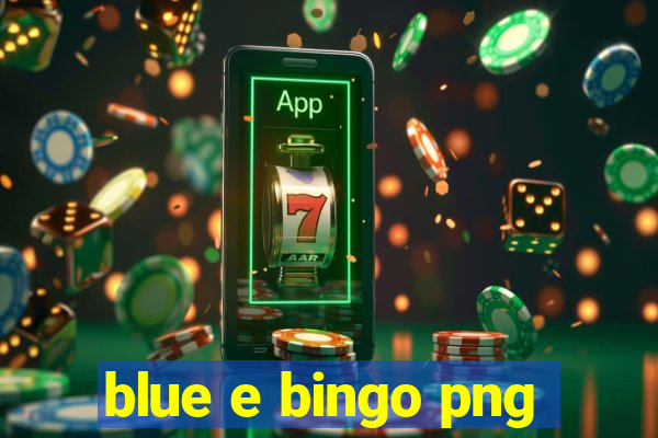 blue e bingo png