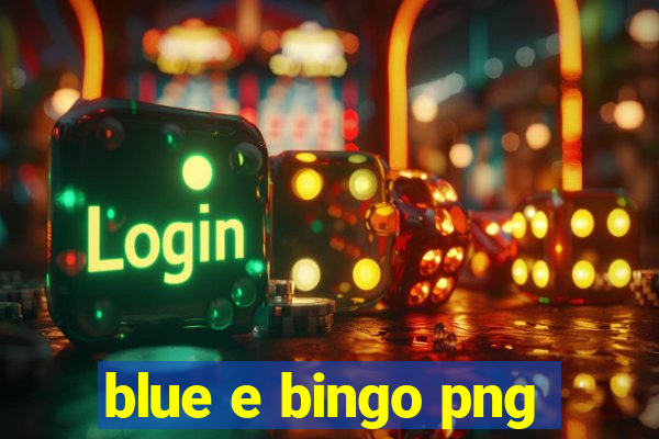 blue e bingo png