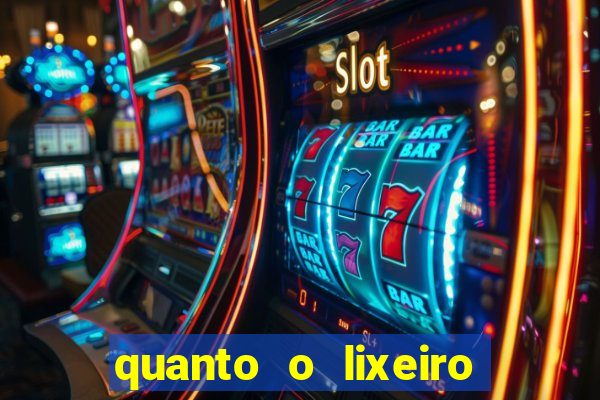 quanto o lixeiro ganha por ano