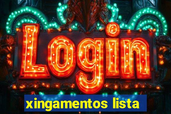 xingamentos lista