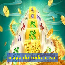 mapa do rodizio sp