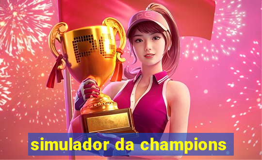 simulador da champions