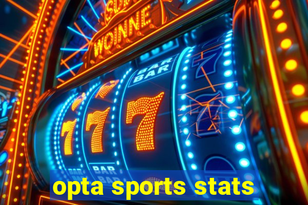 opta sports stats