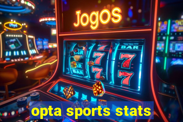 opta sports stats