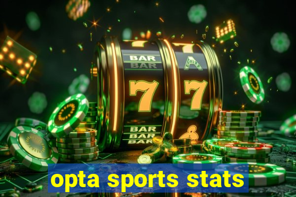 opta sports stats