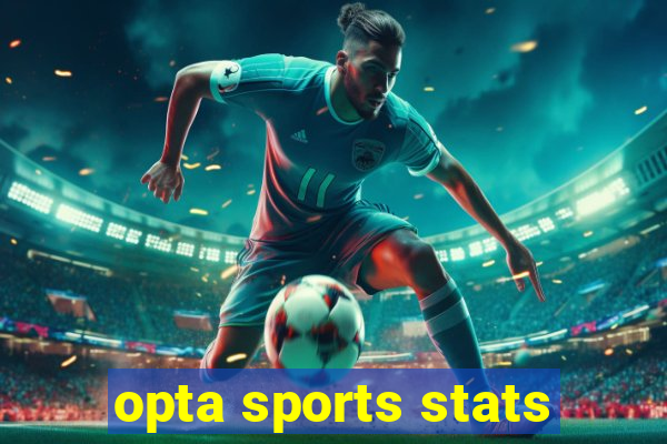 opta sports stats