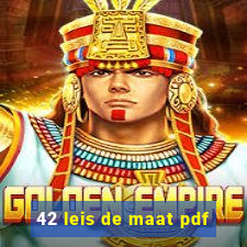 42 leis de maat pdf