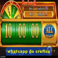 whatsapp do crefisa