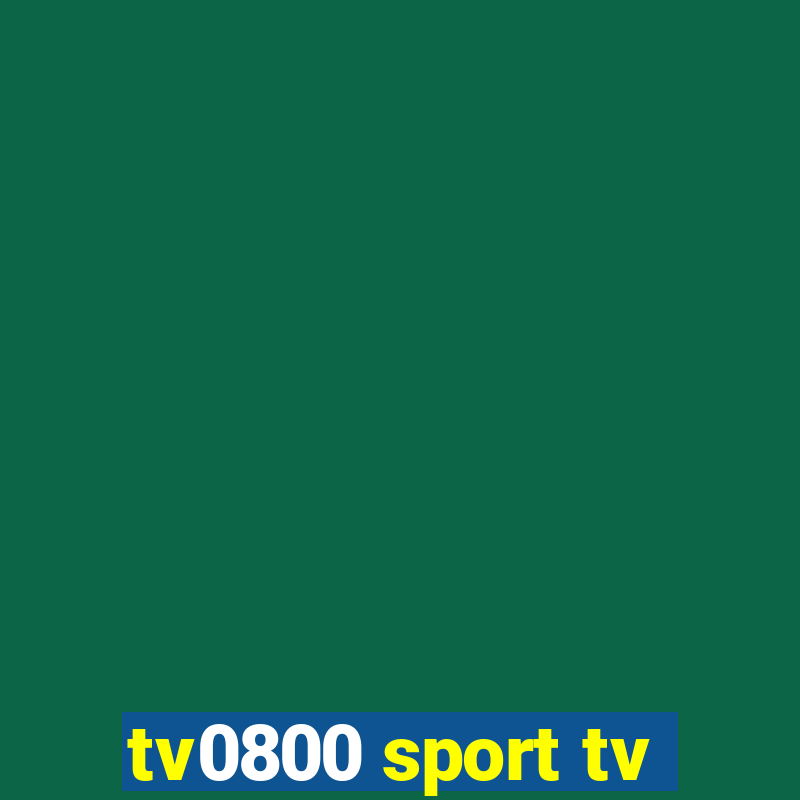 tv0800 sport tv