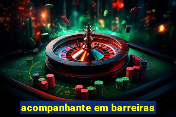 acompanhante em barreiras