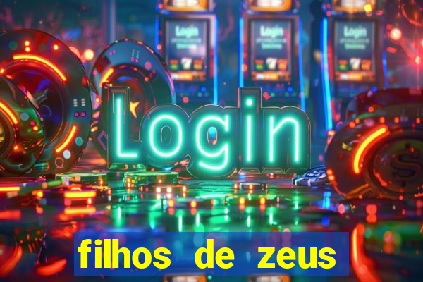 filhos de zeus mitologia grega