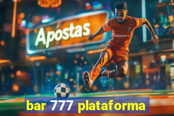 bar 777 plataforma