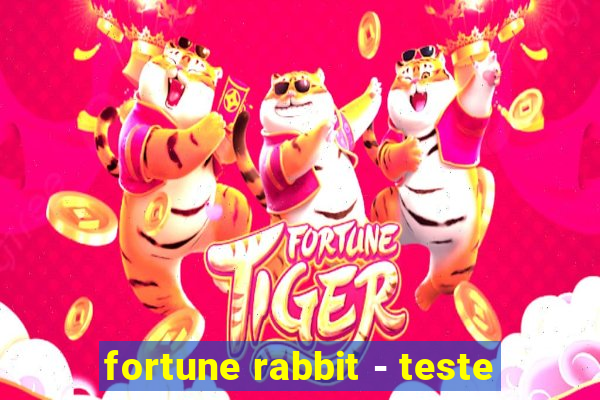 fortune rabbit - teste