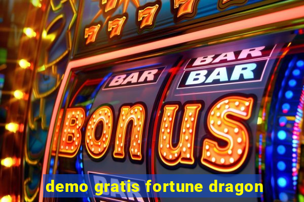 demo gratis fortune dragon